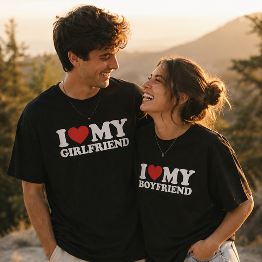 I Love My GF/BF T-Shirt
