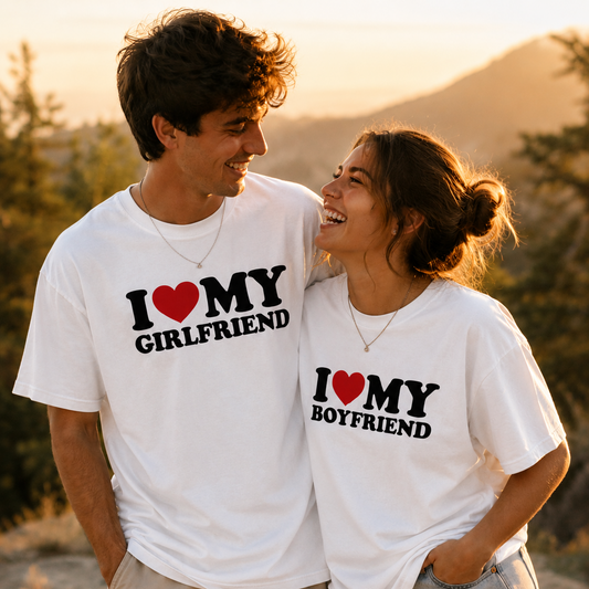 I Love My GF/BF T-Shirt