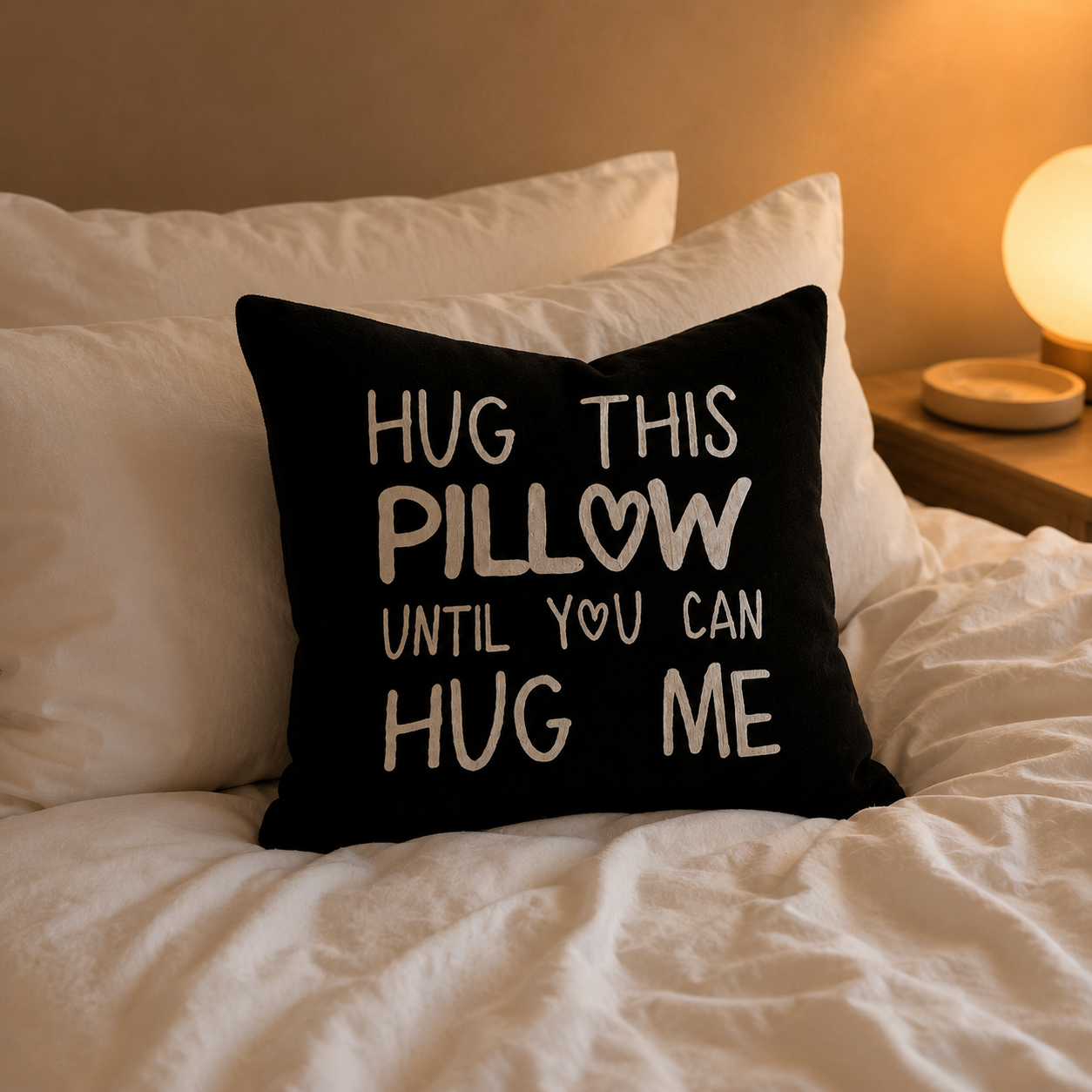 Hug This Pillow Until You Can Hug Me